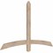 Ekena Millwork Bellingham Smooth Timber Gable Bracket, Douglas Fir, 60"W x 38"H x 1 1/2"D x 3 1/2"F, 15/12 Pitch GBW060X38X0204BEL00SDF - alternate 3